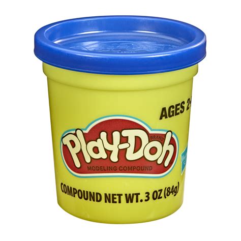 Play Doh Single Can In Blue Includes 3 Ounces Of Play Doh Modeling