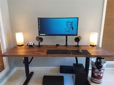 Clean Dream Desk Setup Simple Computer Desk Computer Desk Setup Home