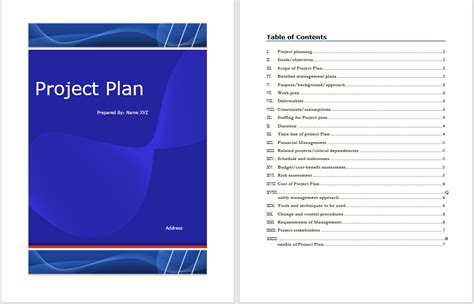 Download Project Outline Template Microsoft Word Free Stltoday