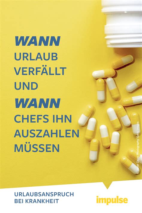 Liste Von Urlaubsanspruch Nach Wochen Krankheit Losformathens