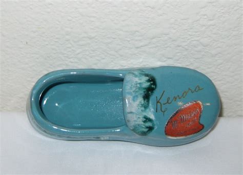 mcmaster craft souvenir pottery shoe kenora made in dundas canada ebay kenora canada