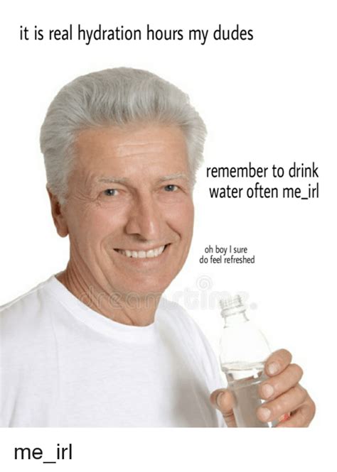 Remember To Drink Water Meme
