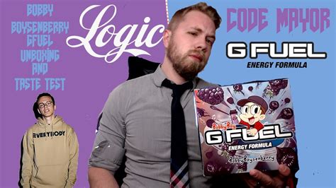 Bobby Boysenberry Gfuel Unboxing Taste Test And Review Logic Collectors