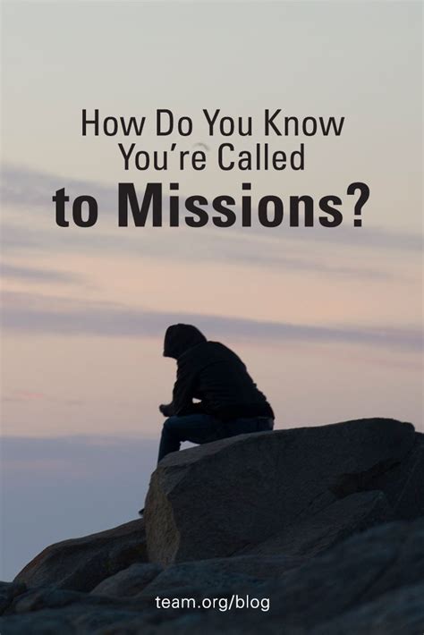 How Do You Know Youre Called To Missions Team Christian Missions