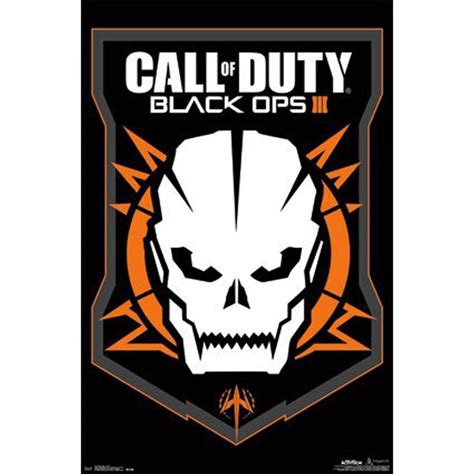 Call Of Duty Black Ops 3 Skull 22x34 Standard Wall Art Poster Video