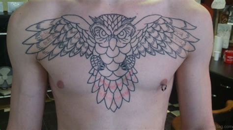 70 Outstanding Owl Tattoos For Chest