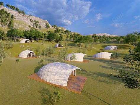 Glamping Tent Pods Eco Prefab Cabins For Ecotourism Holidays Campsites