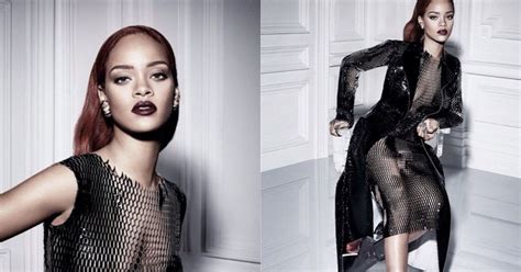 rihanna bares all on instagram in this stunning new dior shoot huffpost uk style