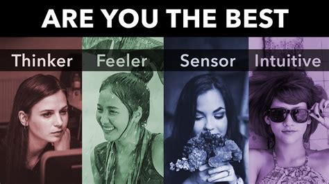 Are You The Best Thinker Feeler Sensor Or Intuitive Youtube