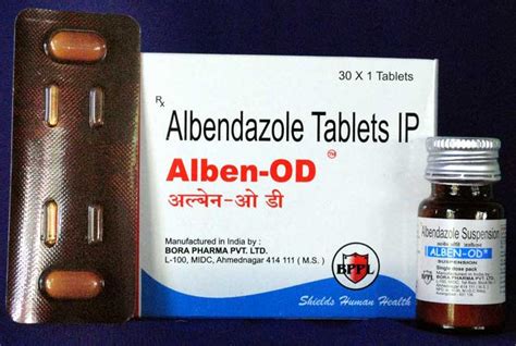Bora Pharma Pvt Ltd In Ahmednagar Retailer Of Alben Od Tablet And Susp