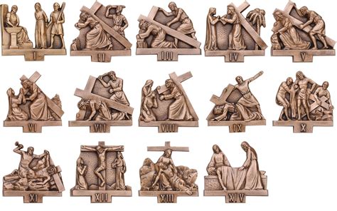 Stations Of The Cross 5 34 X 5 34 Bronze