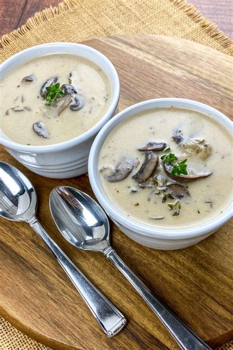 1 1/2 pounds mushrooms, sliced. Gorgeous Creamy Mushroom Soup With Marsala - Deliciously ...