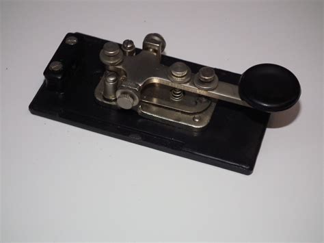 Hi Quality Military Morse Code Keyer Nos Telegraph Key Ebay