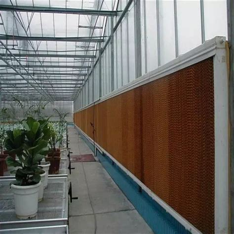 Greenhouse Cooling System With Cooling Pad And Exhaust Fan China Wet