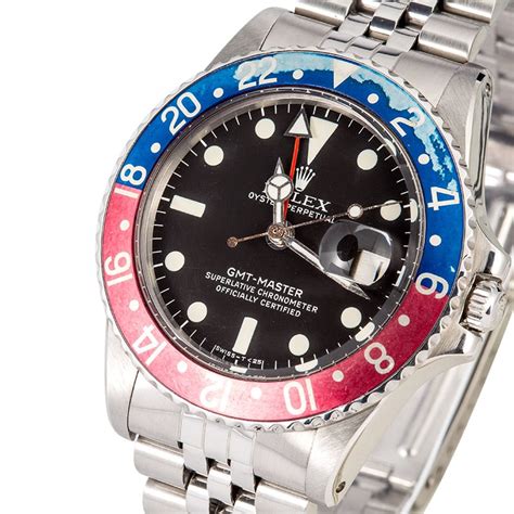 Buy Vintage Rolex Gmt Master 1675 Bobs Watches Sku 114097
