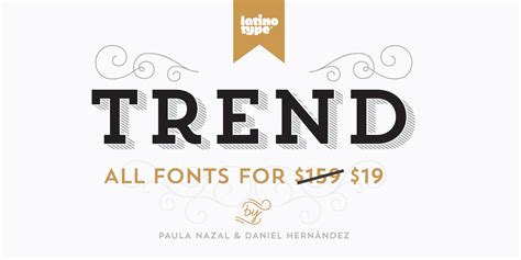 Trend Webfont And Desktop Font Trending Fonts Lettering Fonts