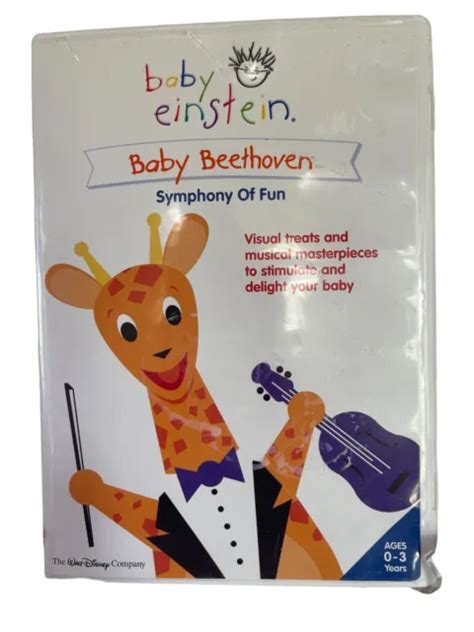 Disney Baby Einstein Baby Beethoven Dvd 2002 Symphony Of Fun 0 3