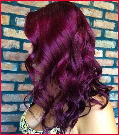 Unique Reddish Violet Hair Color Photos Of Hair Color Tips