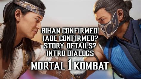 Mortal Kombat 1 Bihan Is Sub Zero Jade Confirmed Intro Dialogs From