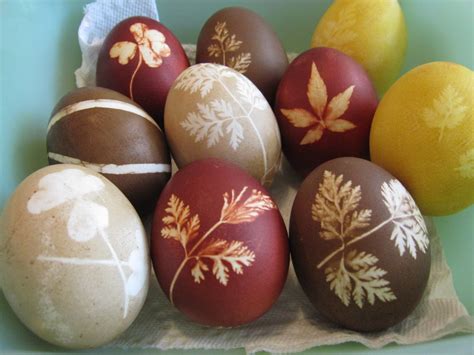 The Hazelbakery Naturally Dyed Easter Eggs 2012