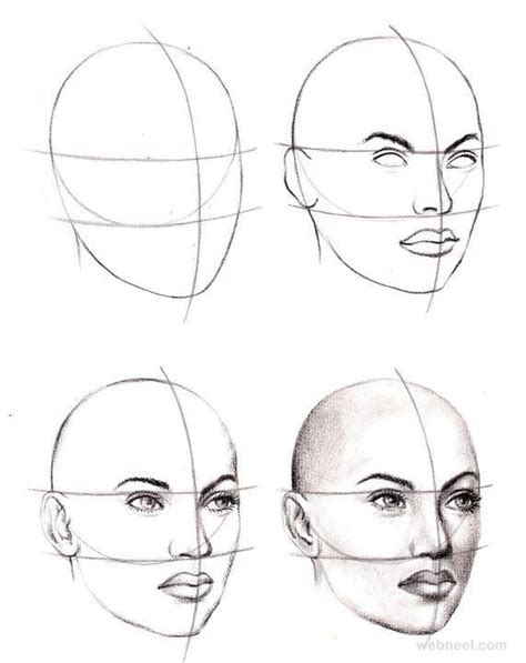 Face Side View How To Draw Faces Beginner Sketches Pencil Drawings