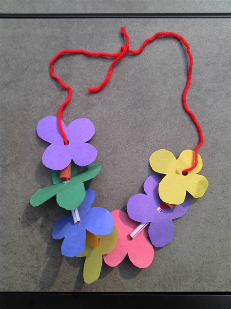 Easy Kids Craft How To Make A Lei — Local Fun For Kids