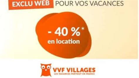 Последние твиты от code réduction (@codereduction). 40% de réduction sur votre séjour VVF Villages en location