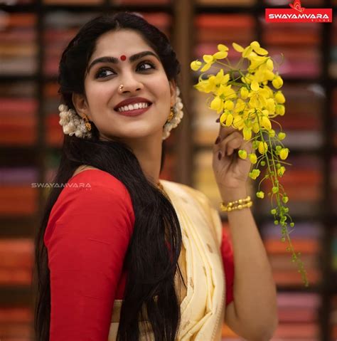 Swasika Kerala Models Vishu 2021 Photos South Indian Actress