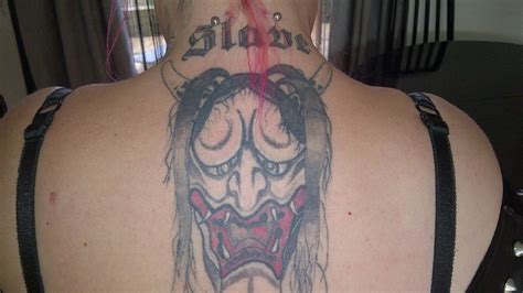 Bbc Kazz Has This Tattoo On Her Back Plus Many Others Jvs Wall Of Tat
