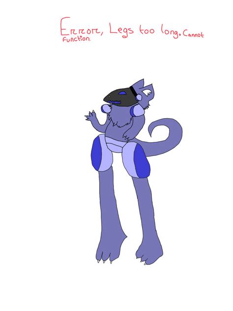 A Protogen But Its Legs Are Too Long My Art By Bramblestawr On