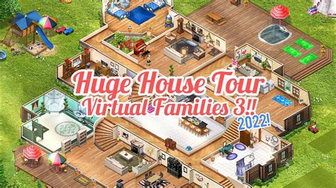 Huge New House Tour Virtual Families 3 House Tour 12 Youtube
