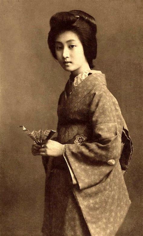 昔の日本の芸者の貴重なカラー写真 15枚 cn
