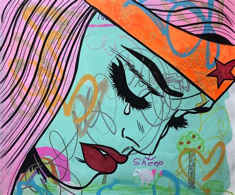 Dillon Boy Wonder Woman Crying Girl Graffiti Pop Catawiki