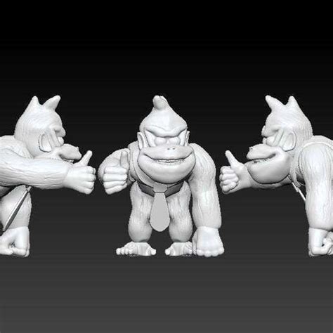 Download Free Stl File Donkey Kong Design To 3d Print ・ Cults