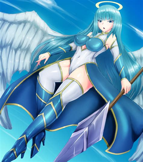 Rule 34 Angel Breasts Female Hei Kai High Heels Pre Transformation Thick Thighs Transformation