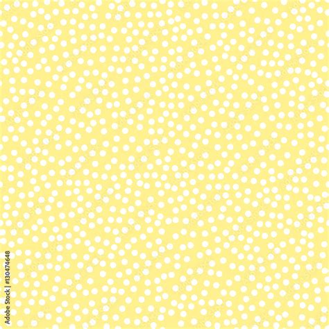 Seamless Yellow Polka Dot Pattern Seam Free Polkadot Wallpaper