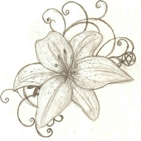 A Tiger Lily It Represents Strength For Women Lily Flower Tattoos