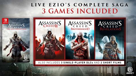 Ubisoft Unveils Assassins Creed The Ezio Collection For Nintendo