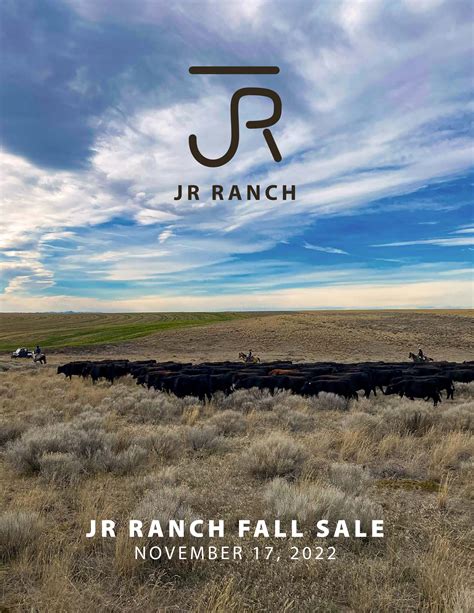 Jr Ranch Fall Sale 2022 By Rancher Profiles Issuu