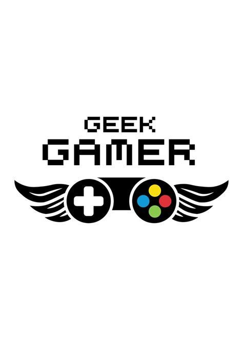 Geek Gamer Poster By Ba Ab Displate