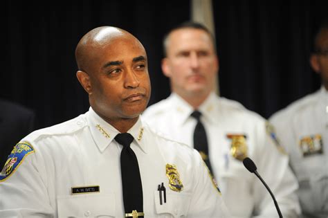 Baltimore Police Department Commissioner Anthony W Batts Vows To
