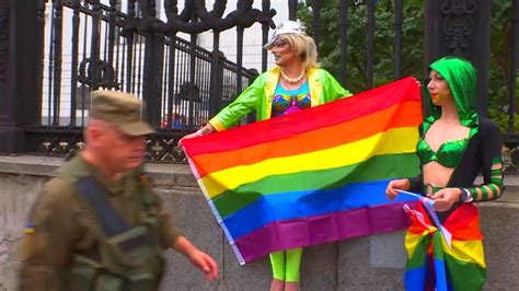 Thousands Join Lgbt March In Ukraines Capital