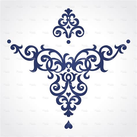 18,000+ vectors, stock photos & psd files. Vector baroque ornament in Victorian style. Ornate element ...
