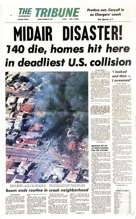 From the Archives: Sept. 25, 1978: The crash of PSA Flight 182 - The