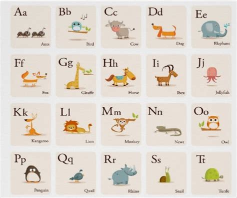 8 Animal Alphabet Letters Psd Vector Eps Free And Premium Templates