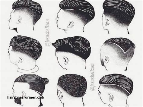Black Men Hairstyles Drawing