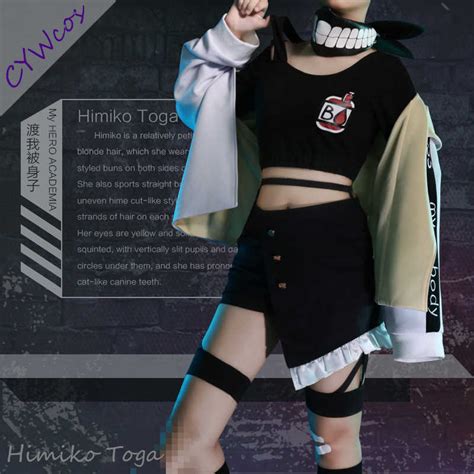 My Hero Academia Himiko Toga Asui Tsuyu Jirou Kyouka Cosplay Costume