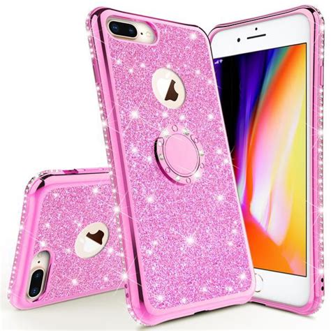 Iphone 7 Plus Case Iphone 8 Plus Case Glitter Cute Phone Case Girls