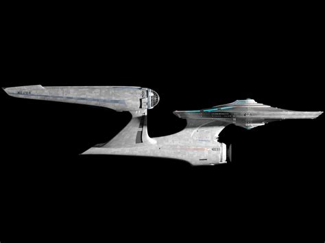Enterprise Ncc1701 A Kelvin Timeline Star Trek Art Star Trek