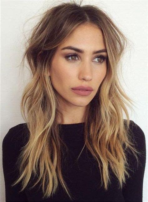 Popular Center Part Long Hairstyles For 2018 Trends Hair Lengths